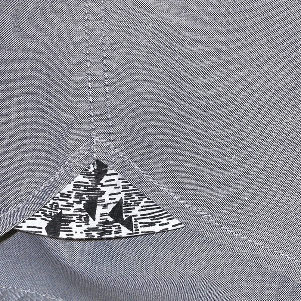 TRUTH.SUBSTANCE | Mens' short-sleeved button down shirt in grey Size Large - Picture 12 of 12